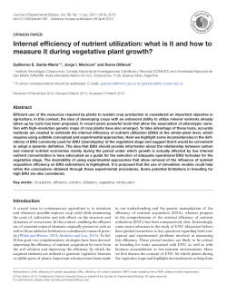 Internal efficiency of nutrient utilization: what is it and how to