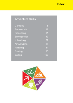 Adventure Skills - Scouting Ireland