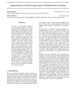 Approximately Optimal Approximate Reinforcement Learning Sham
