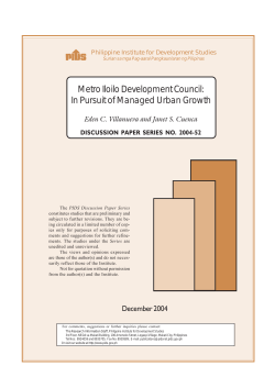 The challenges posed by urbanization cannot be underestimated