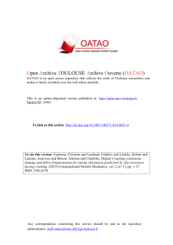 Coupling continuous damage and debris fragmentation for energy