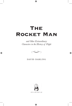 The Rocket Man - Oneworld Publications