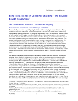 Long-Term Trends in Container Shipping &ndash; the Revised