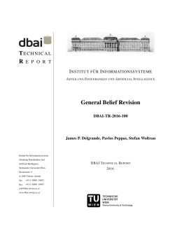 General Belief Revision