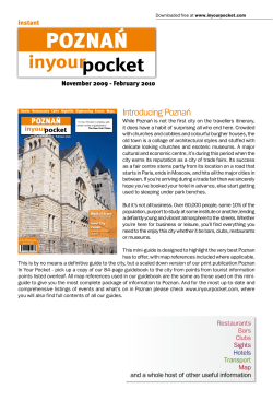 poznań - Tour Salon