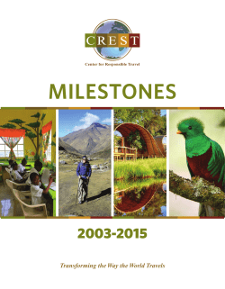 here - Center for Responsible Travel