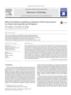 Effects of turbulence modelling on prediction of flow characteristics