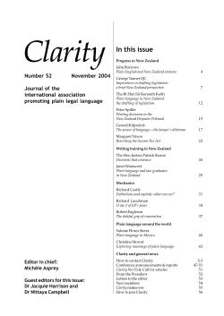 Issue 52 - Clarity International