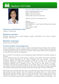 A4 - International Mediation Institute
