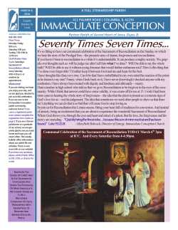 Seventy Times Seven Times... Seventy Times Seven Times