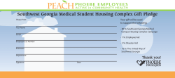 Peach Pledge Card