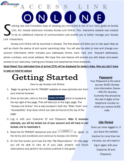 brochure - Access Link Online