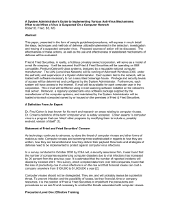 A System Administrator`s Guide to Implementing Various Anti