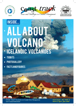 icelandic volcanoes - ENVIS Center for Coastal Zone Management