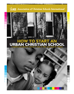 Note - Association of Christian Schools International