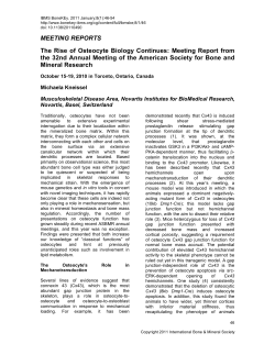 Osteocytes