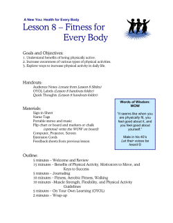 A New You: Health for Every Body