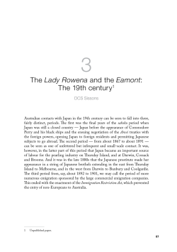 The Lady Rowena and the Eamont: The 19th - ANU Press