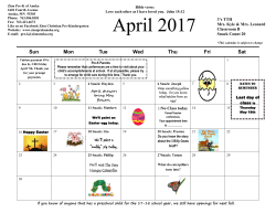April 2017 3`s TTH - Zion Pre