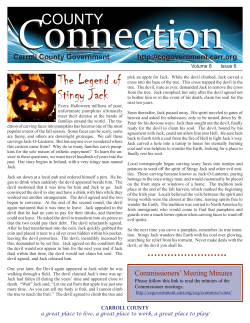 COUNTY The Legend of Stingy Jack