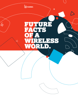 future facts of a wireless world.
