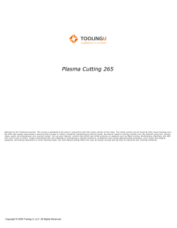 Plasma Cutting 265