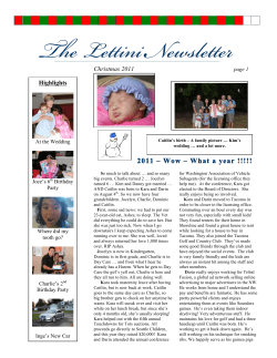 2011 &ndash; Wow &ndash; What a year !!!!!