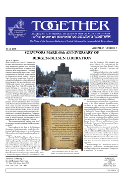 July 2005 - American Gathering of Jewish Holocaust Survivors