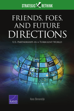 Friends, Foes, and Future Directions