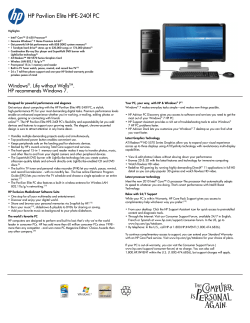 HP Pavilion Elite HPE