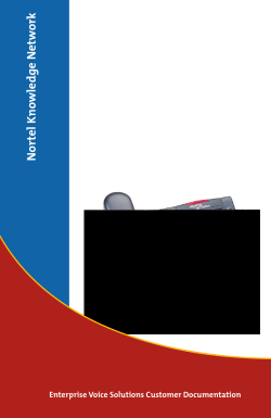 Meridian Digital Telephones M3902 M3903 M3904 Quick Reference