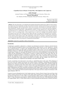 IAU International Journal of Social Sciences (IJSS)