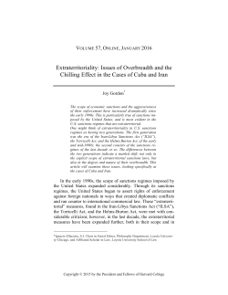 Read full article  - Harvard International Law Journal