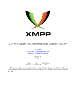1 - XMPP