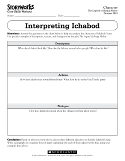 Interpreting Ichabod