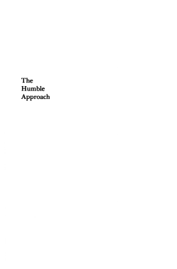 The Humble Approach