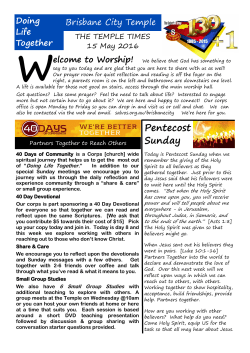 May 15 2016 - The Salvation Army