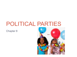 POLITICAL PARTIES