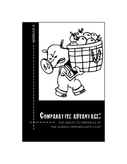 ELM #4 Comparative Advantage