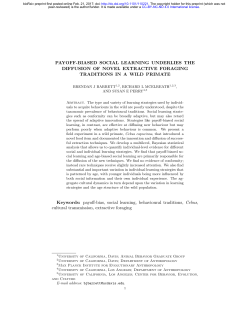 Payoff-biased social learning underlies the diffusion of