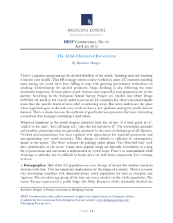 The Mild-Mannered Revolution