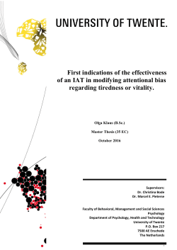 University of Twente Student Theses