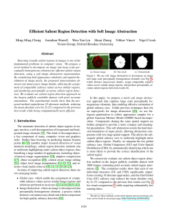 Efficient Salient Region Detection with Soft - Ming