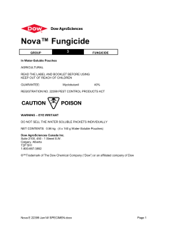 Nova™ Fungicide