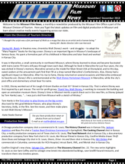 From the Division of Tourism Director