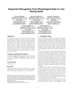 Enjoyment Recognition From Physiological Data