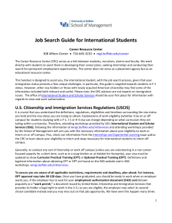 Job Search Guide for International Students