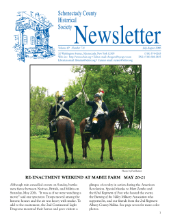 July/August 2006 - Schenectady County Historical Society