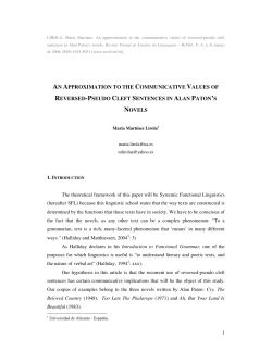 an approximation to the communicative values of reversed