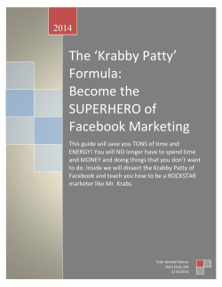 1. What Is The Krabby Patty Formula?